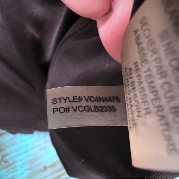 Vince Camuto Faux Wrap Jersey Jumpsuit Black Size Small - Picture 9 of 10